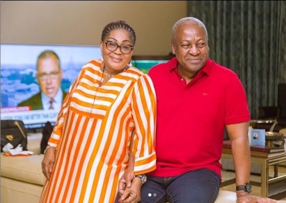 John Mahama and Lordina Mahama