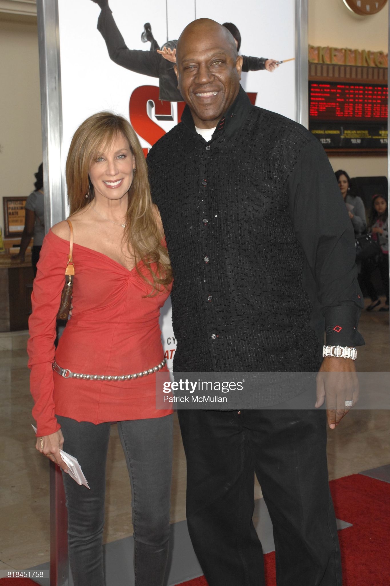 LOS ANGELES, CA - JANUARY 9: Felicia Forbes and Tiny Lister attend 