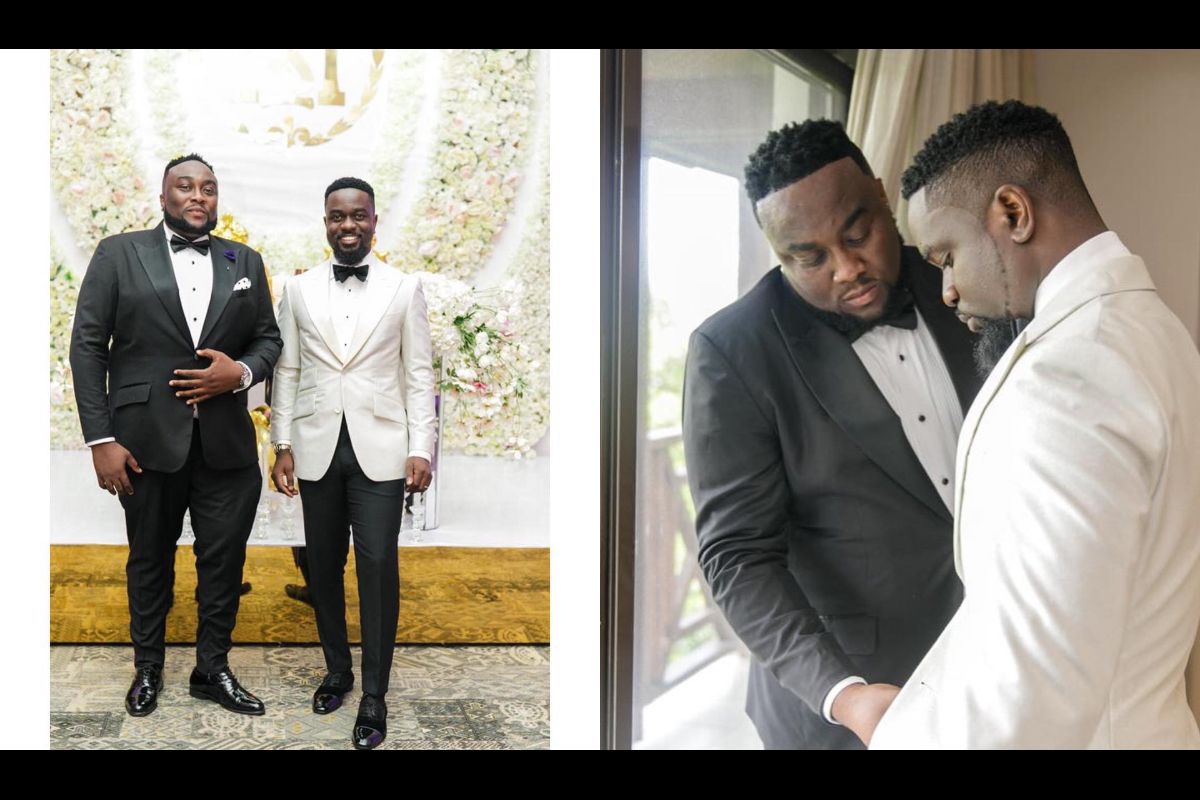 Sarkodie’s Manager, Angelo, Tags Him As The Ruler Of Ghana Music In New Photos