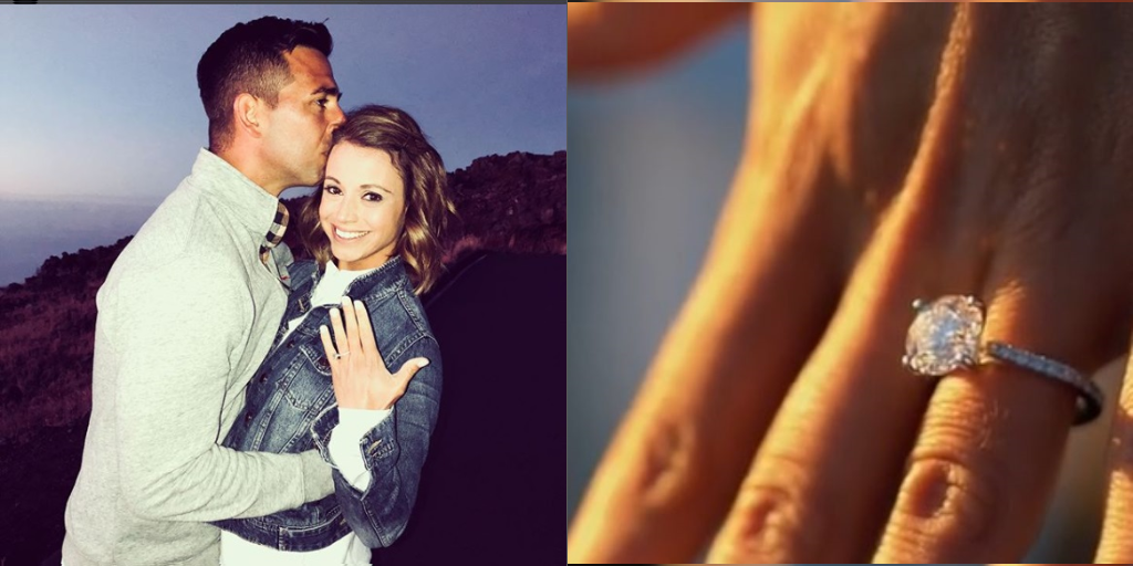 Cheryl Scott's engagement ring