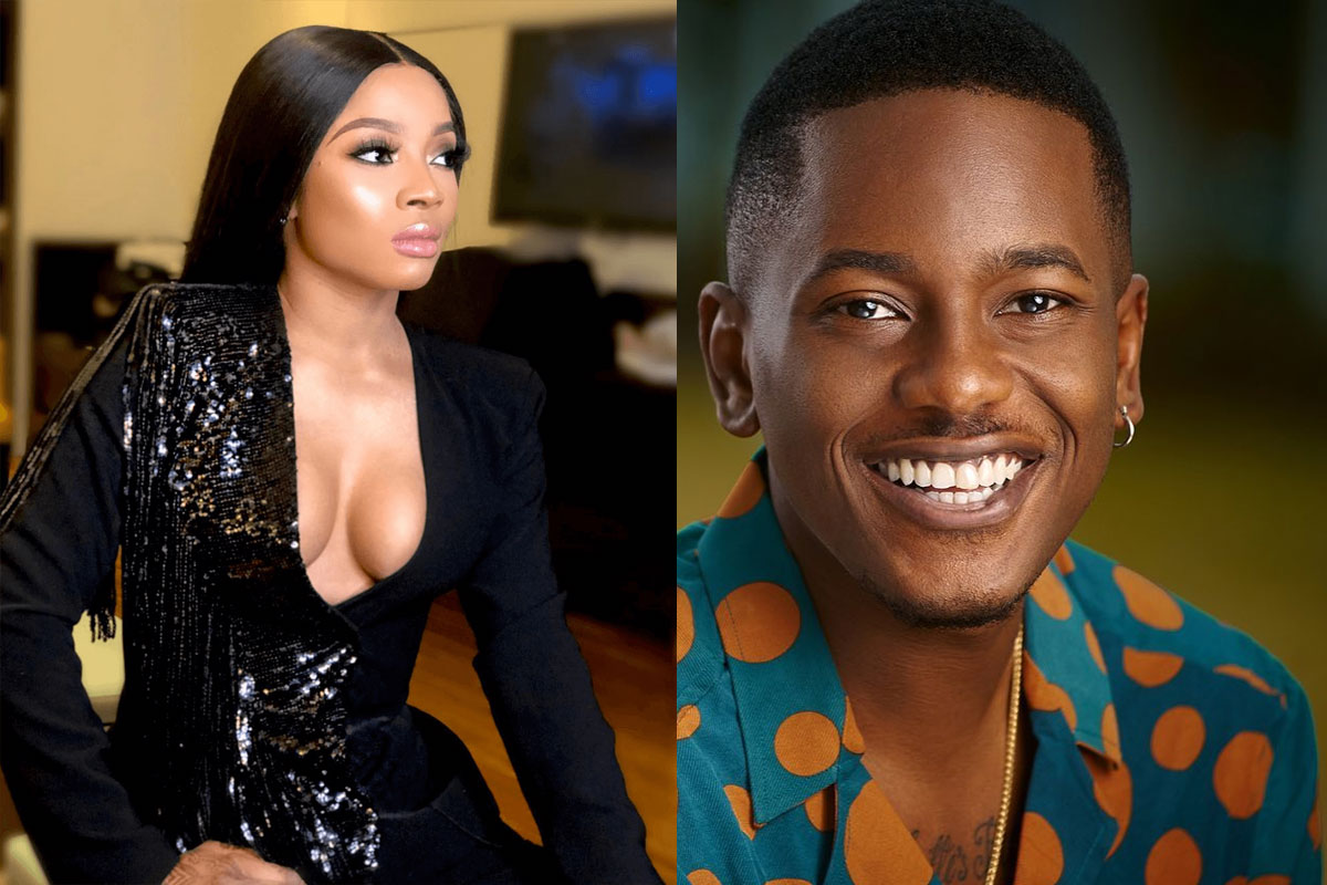 Watch Moment Toke Makinwa Shunned Timini Egbuson When He Tried Kissing Her In Public