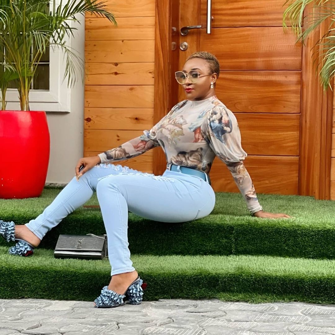 Ini Edo Shares Mouthwatering Photos Of Her Voluptuous Stature