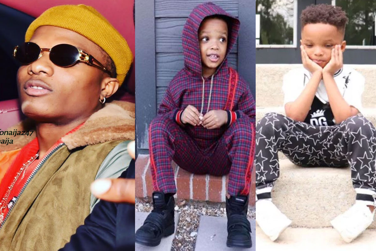 “Love You For Life”- Wizkid Celebrates His Son, King On His 5th Birthday