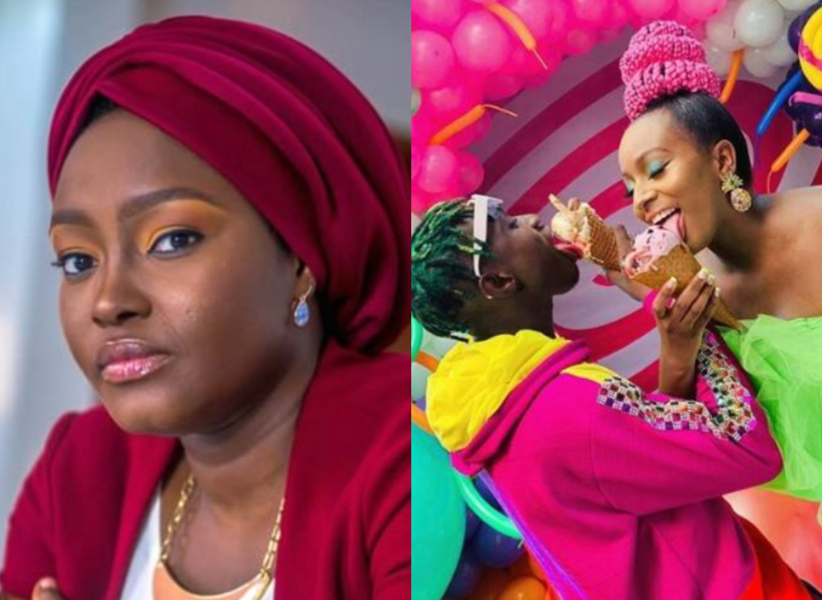 Hauwa Atiku-Uwais Set To Reconcile DJ Cuppy And Zlatan Ibile