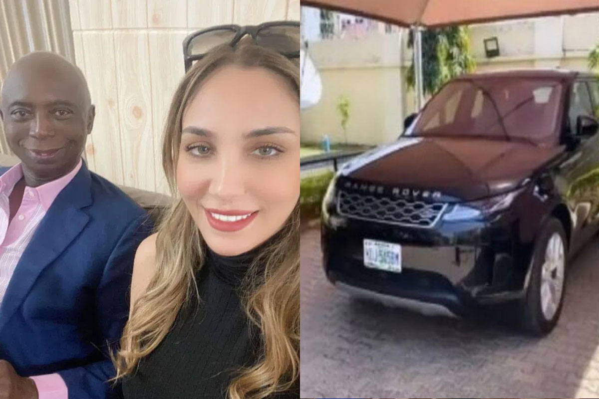 “Ned Nwoko Gifts His Moroccan Wife, Laila A Brand New Range Rover On Her 30th Birthday