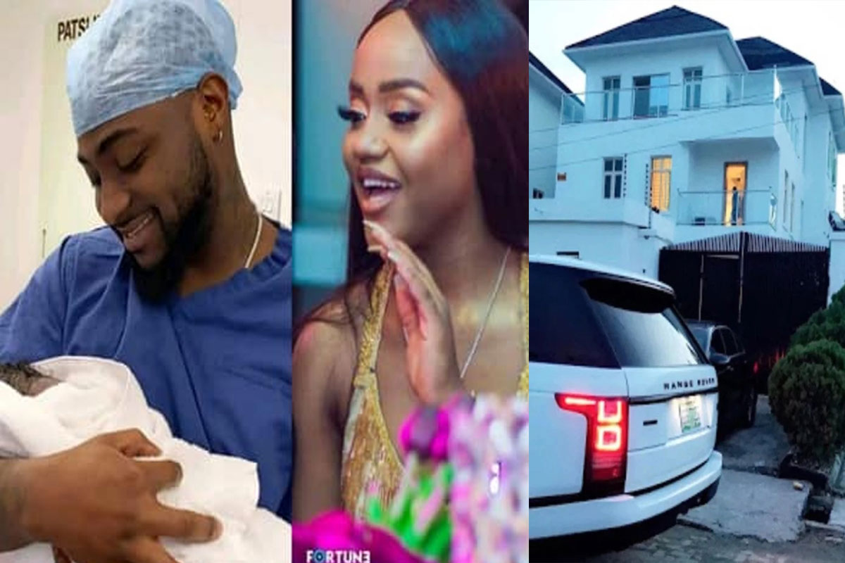 Chioma Avril Rowland And Ifeanyi Reportedly Moves Into Davido’s House In Lekki Amid Breakup Rumors