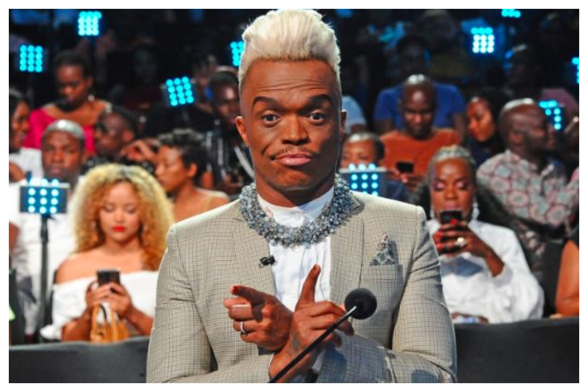 Somizi Mhlongo Signed Copies Of His Book For A Fan And Her Employees