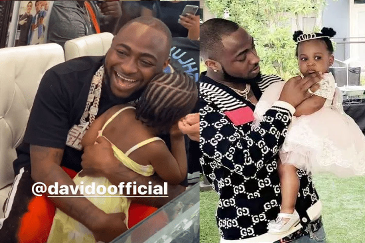 Davido Screams In Excitement As His Daughter, Hailey Twerks To Cardi B’s Song
