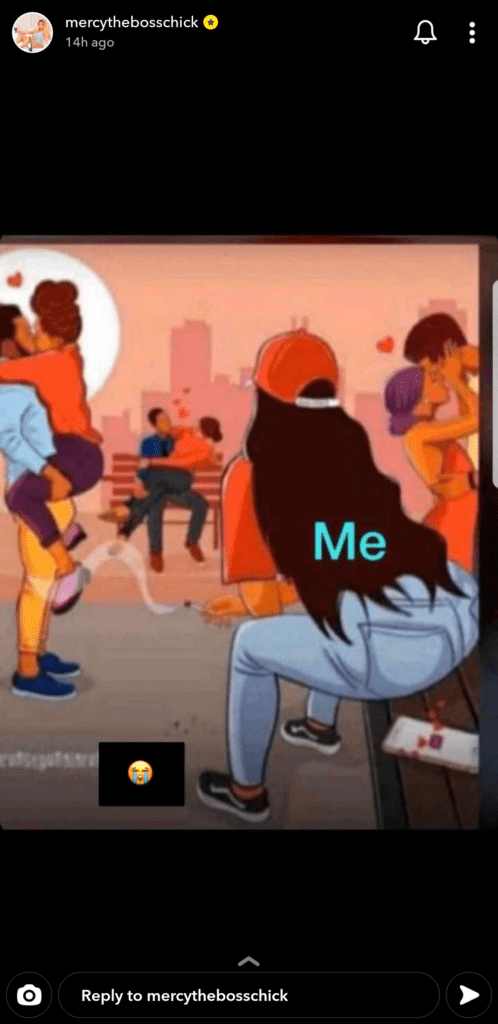 Mercy Eke cries out as she missed out a LOVER on Valentine's Day (Photo) Mercy Eke cries out as she missed out a LOVER on Valentine's Day (Photo)