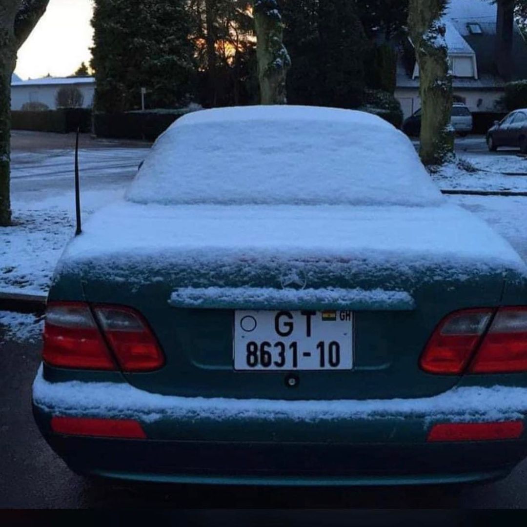 Photo Of The Day: It Looks Like Snow Now Falls In Ghana