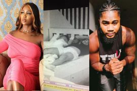 BBNaija Reunion 2021: “I F*cked Ka3na At The Back” – Praise Defends His 5 Secs Action With Ka3na