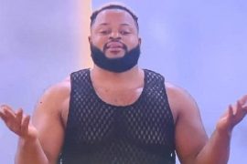 BBNaija 2021: Whitemoney Shouts Hallelujah After Kissing Queen (Video)