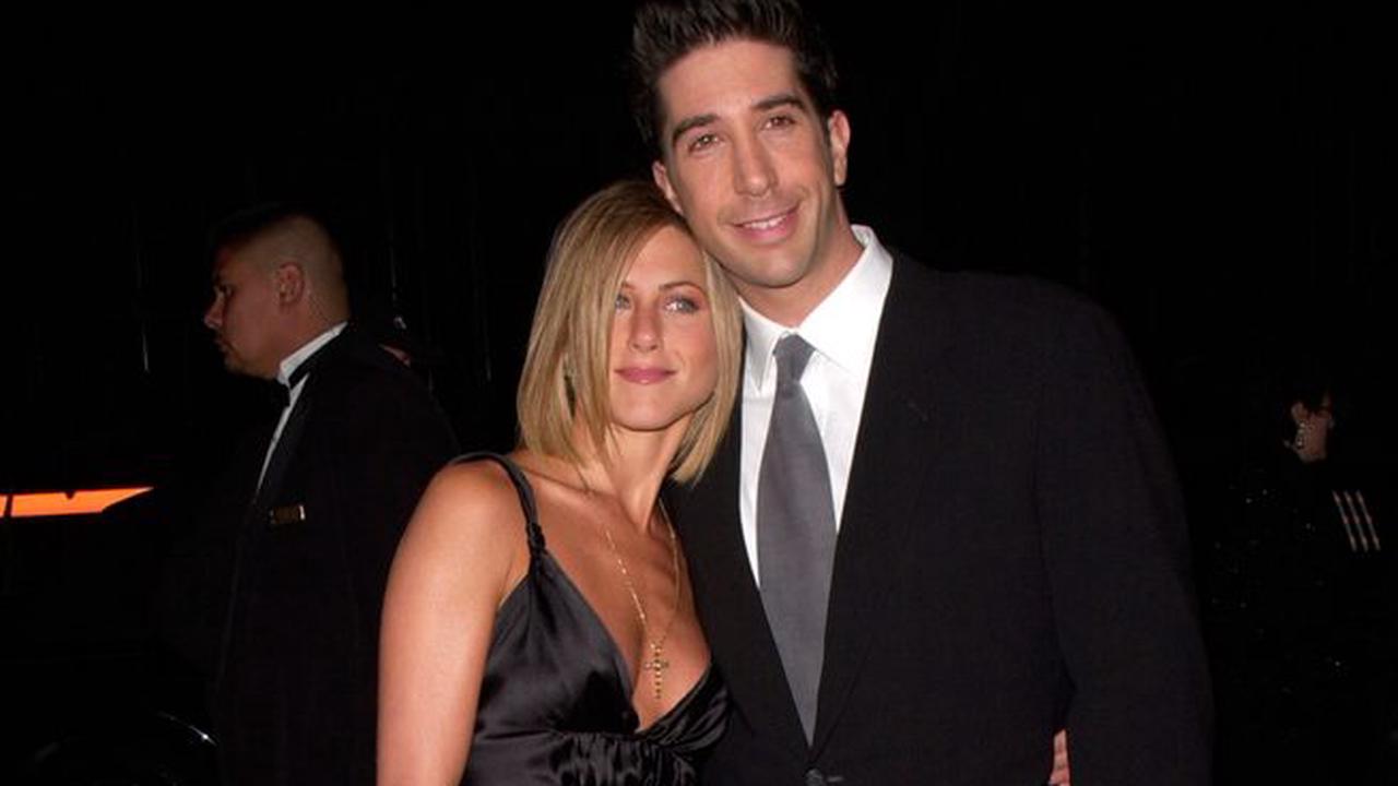Jennifer Aniston and David Schwimmer