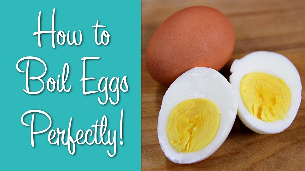 How To Boil Eggs Step By Step Perfectly