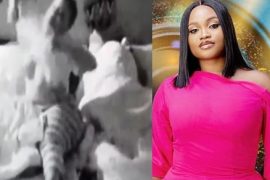 BBNaija 2021: JMK Forgetfully Takes Off Her Night Wear And Shows Her B**bs Last Night (Video)