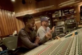 Johnny Drille Links Up With American Singer Jon Bellion In The Studio (VIDEO)