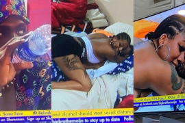 BBNaija 2021: Funny Reactions As Angel Put Sammie’s Feelings In The Mud By Fondling And Flirting With Yousef In His Presence