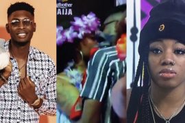 BBNaija 2021: Watch Angel And Sammie Kiss At Saturday’s Night Party