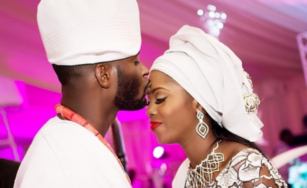Tunji Balogun and Tiwa Savage