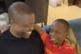 WHOLESOME: Kid Misses Vector During School Visit; Vector Surprises Him In His House (VIDEO)