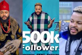 BBNaija 2021: Whitemoney Becomes First Most Followed Male Housemate After Hitting 500K Followers On Instagram