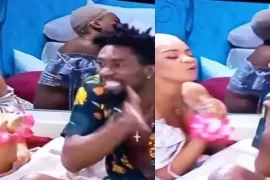 BBNaija 2021: “We Are Not In A Relationship Stop Caging Me” – Boma Tells Queen After Last Night’s Party (Video)