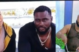 BBNaija 2021: Maria Angrily Confronts Pere Over Fight With Whitemoney, Calls Him A Bully