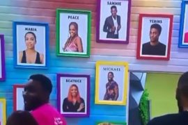 BBNaija 2021: Biggie Grants Pere’s Wish By Putting Portraits Of Evicted Housemates On The Wall (VIDEO)
