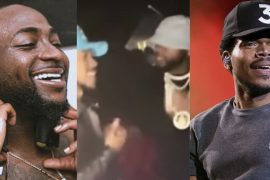 Davido Spotted In A Club With America’s Chance The Rapper (VIDEO)