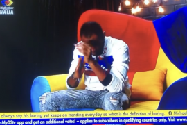 BBNaija 2021: Emmanuel Breaks Down In Tears; What Happened?