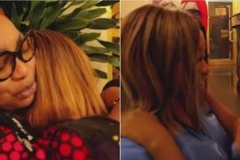 BBNaija 2021: Jackie B Breaks Down Into Tears After Seeing Her Mom And Son, Following Her Eviction (Video)