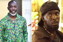 How did Michael K. Williams get his face scar?