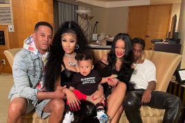 Nicki Minaj, Husband Kenneth Petty, Rihanna, and ASAP Rocky Hang Out