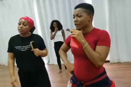 BBNaija 2021: Actress, Rita Dominic, Shares Throwback Video With Liquorose To Indirectly Show Support For In The Finals