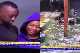 BBnaija 2021: Biggie Gives Saga And Nini A Severe Punishment (VIDEO)