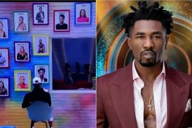 BBNaija 2021: Saga Makes An Impressive Sketch Of Evicted Housemate, Boma (Photo)