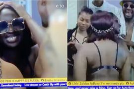BBNaija 2021: Watch The Exciting Moment Saskay’s Song Got Played At Last Night’s Jacuzzi Party