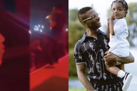 Watch Wholesome Moment As Wizkid’s Son, Zion, Watches Him Perform At MIL Tour (VIDEO)