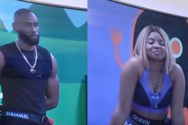 BBNaija 2021: Emmanuel Wins HOH, Queen Comes Up For Eviction Third Time In A Row