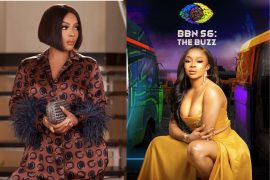 “The Cheek Of It All” – Toke Makinwa Makes Fun Of BBN Fans Who Troll Her