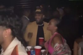 Alicia Keys And Swizz Beatz Spotted At Wizkid’s MIL Concert