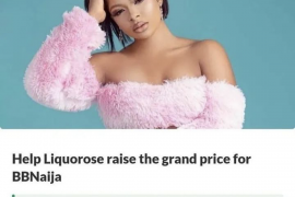 BBNaija 2021: Fans Of Liquorose Set Up GoFundMe Account To Raise Grand Prize Money For Her