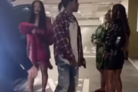 Rihanna And ASAP Rocky Spotted At Wizkid’s MIL Concert