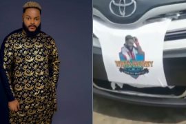 BBNaija 2021: Whitemoney Receives A New Car Gift From A Fan (Video)