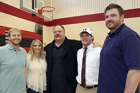 Andy Reid and Family