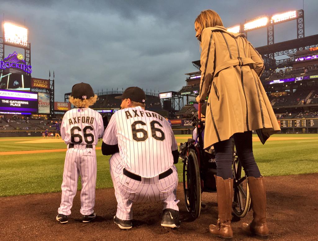 John Axford and family
