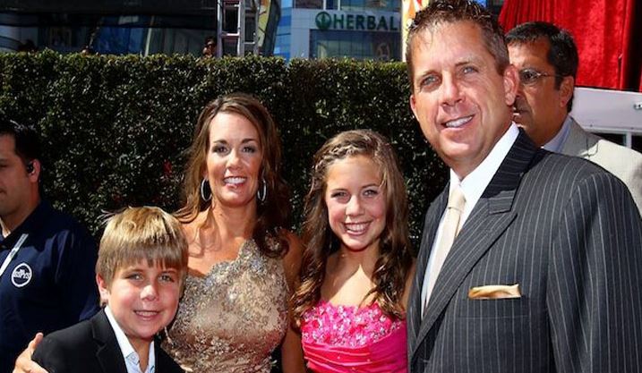 Beth Shuey, Sean Payton and family