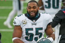 How many sacks does Brandon Graham have?