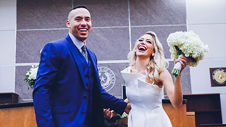 Daniella Rodriguez and Carlos Correa Wedding
