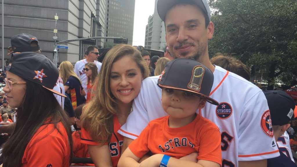 Charlie Morton and family